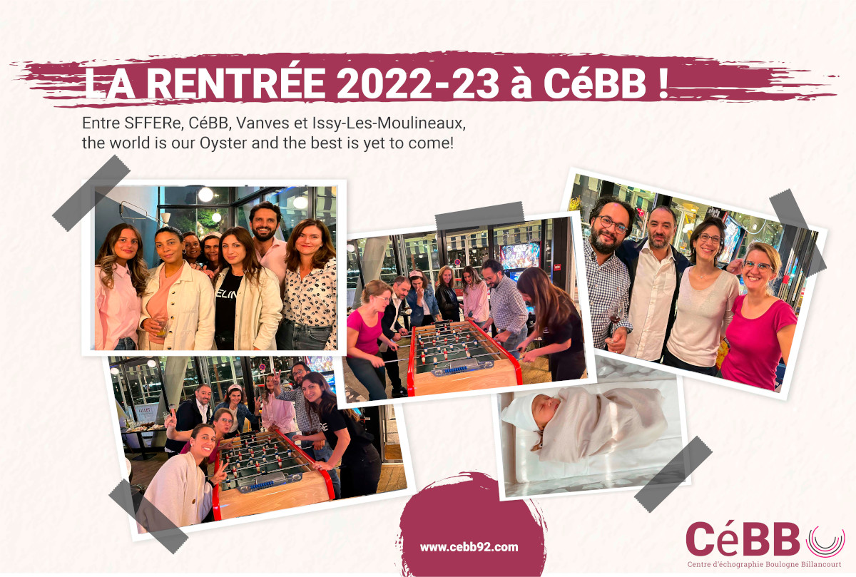 La Rentrée 2022-23 à CéBB